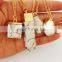 New Arrival Geometrical Shaped Howlite Pendant Necklace