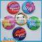 Promotional Logo Printed cheap blank button badge wholesale