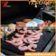 Factoty price private label BBQ cooking grill mat with color box package