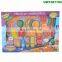 Kids Pretend Play Grocery Shopping Play Toy Food Set, Fruit and Vegetable with Shopping Basket