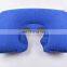 i@home Outdoor travel portable PVC flocked pillow travel inflatable u shaped neck pillow