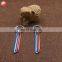 Custom Single Head Hand Sewing Tools Aluminum Crochet Hook For Keychain
