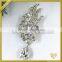 Elegant Bridal Leaf Crystal Rhinestone Brooch For wedding FB-037