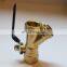 J2023 Brass Large Bore Valve Brass Ball Valve DN50 PN16  Brass Core Ball Valve