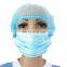 Class 1 Disposable non woven bouffant head cap & hair cover / clip cap / hairnet / non-woven caps