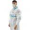 disposable coverall tape seams strip anti chemical radiation and anti thermal 3 layer suit with