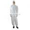 Civil Safety Type 5 6 Isolation Chemical Disposable Suit Non Medical Virus Lab Cleanroom Coverall Manufacturers