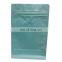 custom logo printed aluminium foil packaging with air valve for coffee