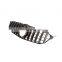 For Camera GT Grille for Mercedes Ben z  C W205 C250 C43 AMG 2019 Black