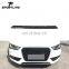 Средняя передняя губа из углепластика для Audi A4 B9 2013