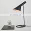 Europe Originality Style Black Decorative Desk Lamp Reading LED Table Lamp for Bedroom