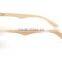 made by hand wood temple semi rimless half frame rimmed polarized sungalsses