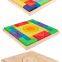 Preschool Colorful Learning Educational Toys - Geometry Wooden Blocks for Boys & Girls