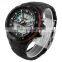 SKMEI 1016 Hot Sell Men Military Sport Watches 2 Times Zone Backlight Quartz+Digital Chronograph Swim Dive Wrist Watch