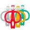BPA Free Soft Soothing Pacifier Monkey Teether Baby Teething Toy Silicone Baby Teether