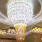 Living Room Bedroom Luster Crystal Lighting Ceiling Hanging Modern Crystal Chandelier LED Light