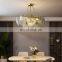 2022 New Design Glass Chandelier Luxury Personality Living Room Restaurant Hotel Indoor LED Pendant Light