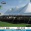 Popular transparent steel structure low price inflatable stretch tents for star hotel