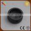 Save space matt black curtain rod end finials