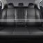 Black Deluxe Version Imitation fiber leather back of rear row not wrapped car seat mat cover fit for honda crv