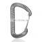 JRSGS Customized LOGO Carabiner Clips Aluminium Snap Hook 12kN S7804S