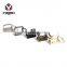 Quality Assuredc Nickel Plated Metal Key Keychain Fob Hardware Clip With Split Ring