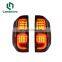 Landnovo new design body parts rear brake lamp with turn signal led rear light for Toyota Tundra 2014-2020 led taillight