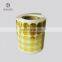 Gold Tamper Evident Holographic Stickers for Package Seal Application