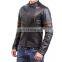 Custom Design High Quality Wholesale Price 100% Sheepskin Warm Bomber Leather Jacket for men