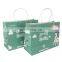 Custom hand-held rope bag environment-friendly convenient food coffee drink juice gift takeaway kraft paper bag
