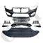 Genuine Body Kits For BMW X3 G01 Modified X3M Front Bumper With Lower Grille Flog Lamp Grille Rear Diffuser With Exhaust Pipe