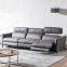 Top Layer Cowhide Three-Seat Functional Stretch Sofa Living Room Leather Art Smart Furniture Electric Sofa Combination