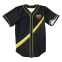 polyester custom baseball jersey with full button style