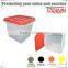 TSUNAMI New Coming 37*37*37cm!!!!Guangzhou Industrial Equipment Lockable Practical Plastic Ballot boxes