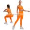 TikTok Seamless Women 2/3/4Pieces Yoga Sets Bra Crop Top Gymwear Fitness Workout Clothing Sport Shorts Butt Lift Yoga Leggings