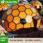 Guangzhou Huapin Factory Camping House Geodesic Glamping Glass Igloo Transparent Dome Tents House