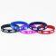 Hot Sale Silicone Wristband Cartoon Alien Occult Imprinted Customizable Rubber Bracelets for Promotional Interest Group Gifts