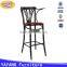 metal leather cushion chinese restaurant tables and bar stool high chair for dining room