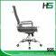 Modern ergonomic Nylon caster black office chair HS-402B-N