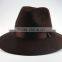 Large Brim Ribbon Fixed Man Women Stage Performance Fedora Jaz Hat
