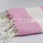 Custom cotton beach towel quality peshtemal India made fouta latest design