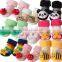 Japan wholesale cute pink strawberry baby sock for girl with creepers