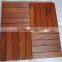 merbau decking tiles with plastic base