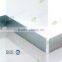 Waterproof customerized floor aluminum skirting board with crashproof strip