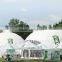 Geometric dome big steel event dome tent luxury outdoor zelte 6x6m winter tent to live in with factory price