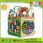 New Design Six-sides Cube Toys Children Educational Wooden Activity Center for Kids                        
                                                Quality Choice