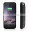 Power bank case for iphone 5,charger case,back cover charger