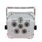 6x15W 6in1 rgbwa uv led wireless dmx flat par lights
