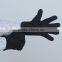 Men's fashion double face leather gloves with slit at side