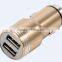 Hot Sale Metal Dual Port Usb Car Charger